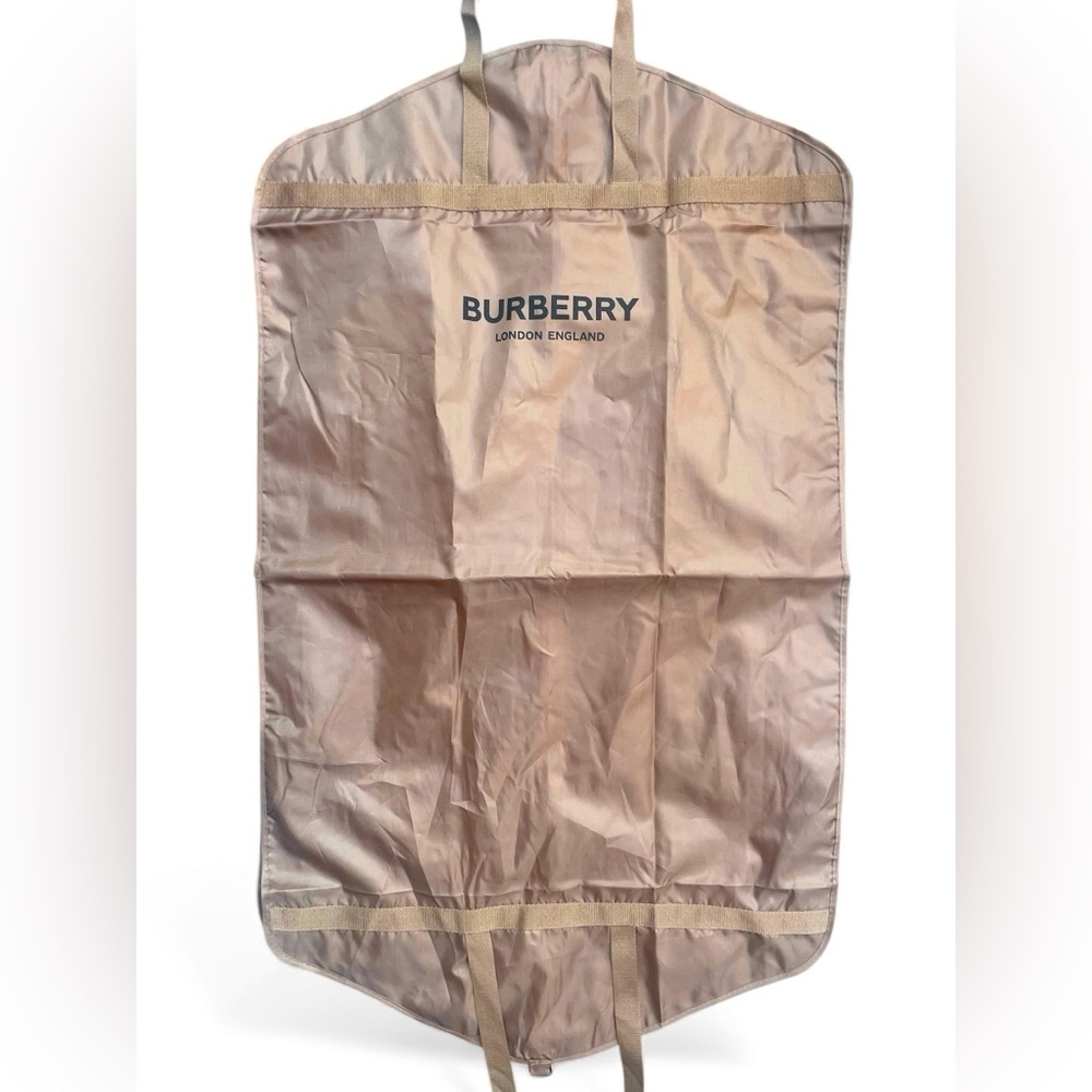 Authentic Burberry Khaki Garment Bag Never Used
